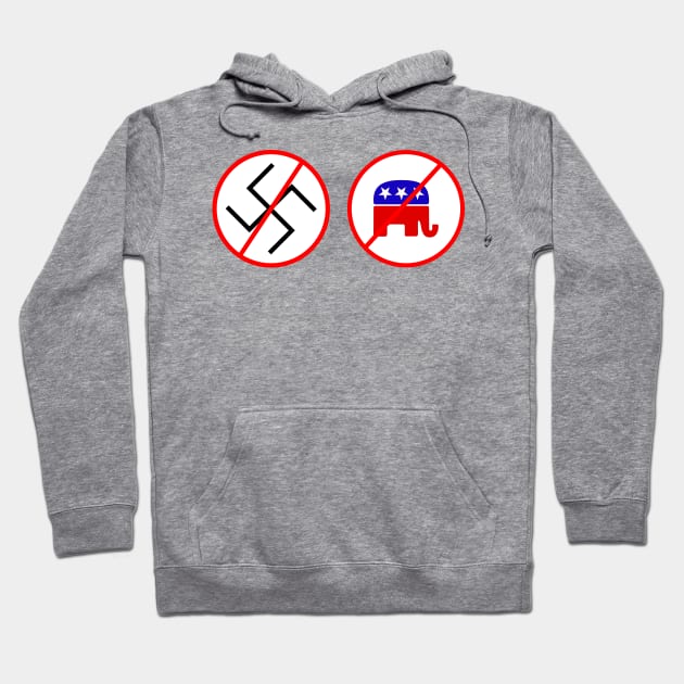 NoGOPnazis Hoodie by Cavalrysword